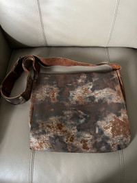 Custom Genuine Leather Messenger Bag NEW