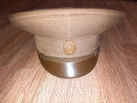 Military Army Russian-Soviet Officer Field Cap 1980's