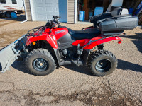 2020 kingquad 400 with snow blade, winch and 2nd set of tires