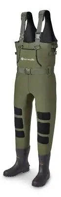 outbound   adult  neoprene-bootfoot   chest   wader  green, View more