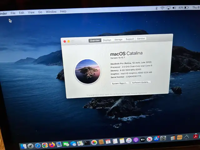 FS: MacBook pro 2012 13, a one-piece 24 inch desktop PC, etc. in Laptops in Ottawa - Image 3