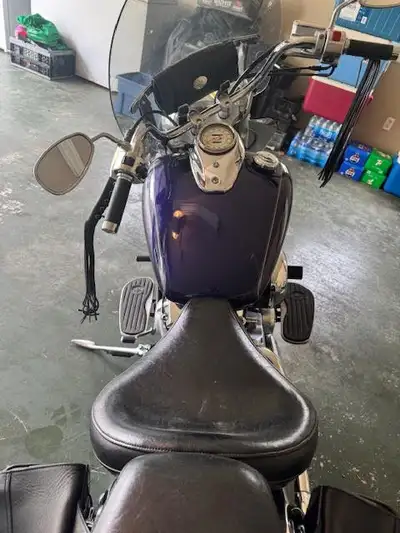 This bike is in excellent shape. Has been lowered but this can be removed. Comes with saddle bags. v...