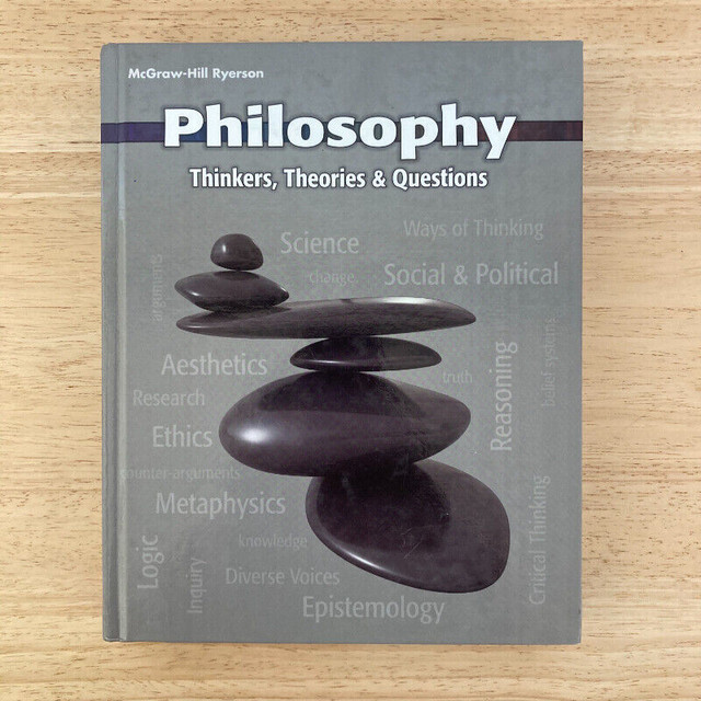 *$39 McGraw PHILOSOPHY Textbook, Free GTA Delivery in Textbooks in City of Toronto