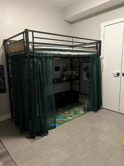 Metal Frame Loft Bed Twin, View more