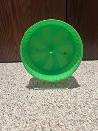 8 inch green hamster wheel
