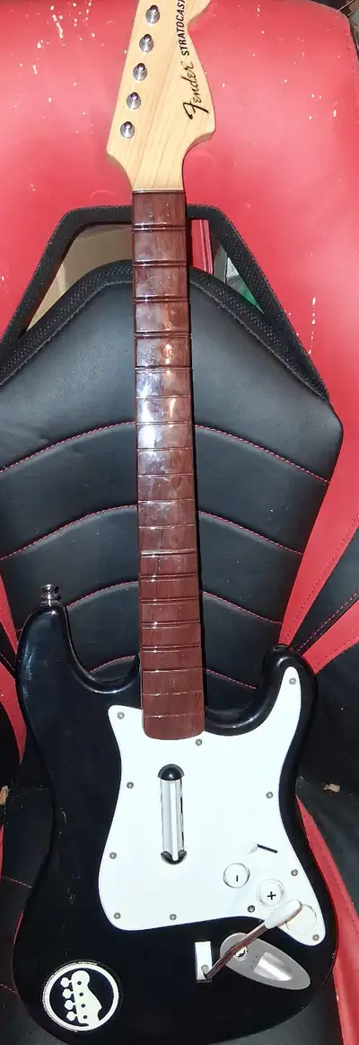 PlayStation 3 or Xbox 360 wireless Rock Band Fender Stratocaster, View more