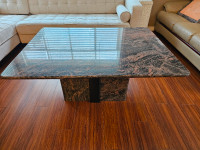 3 Piece Granite Coffee and Side Table Set