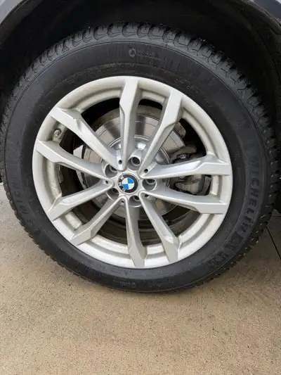 BMW X3 Michelin All Weather Tires & OEM Rim Package – 245/50R19 – Michelin – 1 Season Used Selling a...