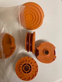 WORX TRIMMER SPOOLS PLUS REPLACEMENT END CAPS