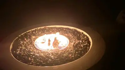 TABLE de FEU   Foyer Ext au Propane 50000 BTU, View more