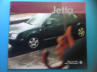 2000 VW Volkswagen Jetta Sales Brochure