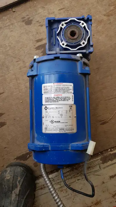 Electric motor.  Reduced, View more