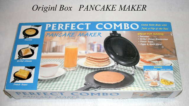 Vintage Perfect Pancake Maker, new in original box in Arts & Collectibles in City of Toronto