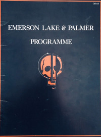 Emerson , Lake, & Palmer . Programme - North America tour 1977.
