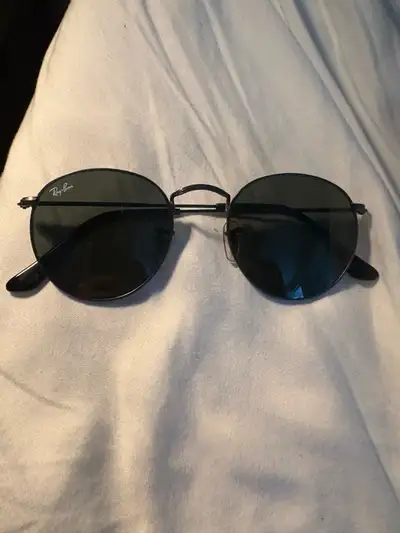 RayBans Round Metal Sunglasses RB3447, View more