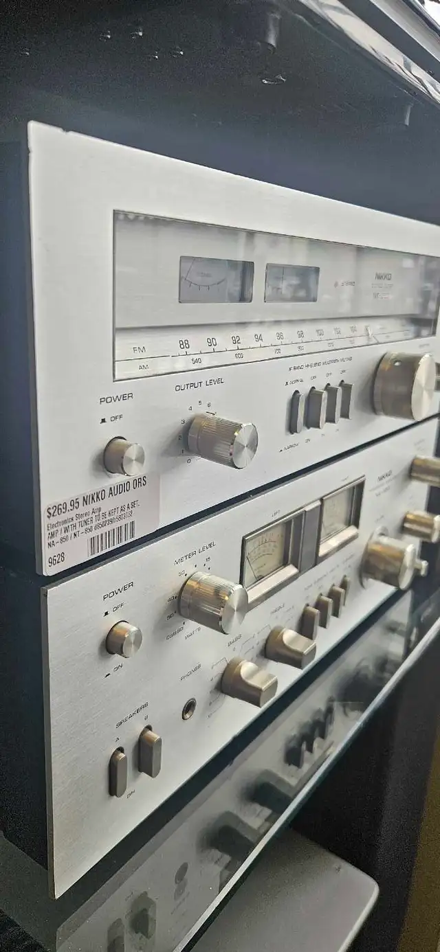 NIKKO AUDIO AMP AND TUNER SET in Stereo Systems & Home Theatre in Ottawa - Image 3