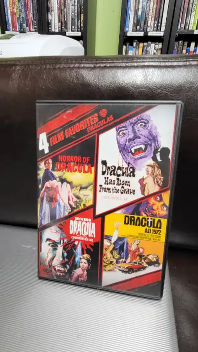 Horror of Dracula Dracula Has Risen From the Grave Taste the Blood of Dracula Dracula A.D. 1972 only...