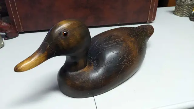 Wooden Duck Decoy in Arts & Collectibles in Oakville / Halton Region - Image 5