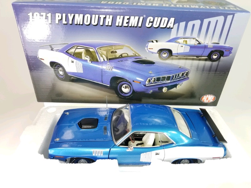 ACME / Highway 61 1971 Plymouth HEMI 'Cuda 1/18 model car Arts