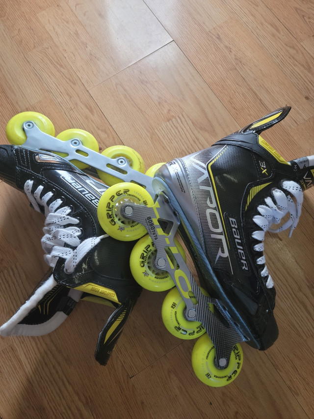 Bauer Vapor 3X Senior Roller Hockey Skates in Skates & Blades in Sudbury