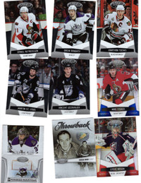 2008-2011 , over 400 hockey cards, 300.00 value
