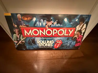 New in Box: Rolling Stones Monopoly, View more
