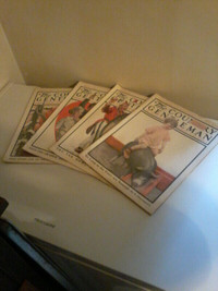 4 Antique The Country Gentleman mags 1920&23 collector quality