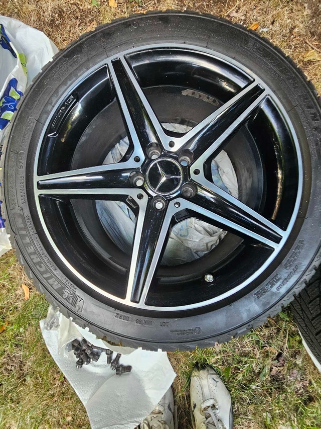 AMG MERCEDES BENZ RIMS (MINT CONDITION) — photo 3