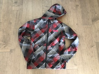 Softshell Jacket Fall Winter Warm Red Grey Boys Kids XL TG 14/16 in Kids & Youth in Calgary - Image 2