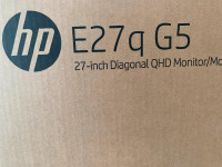 New in Unopened Box HP 27 inch QHD Monitor Sells over $800