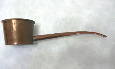 ANTIQUE COPPER DIPPER FOR MAPLE SYRUP, View more