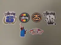 Skateboard Stickers (Stussy & Vans)