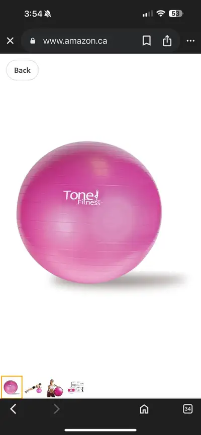 Exercise Ball with Pump, View more