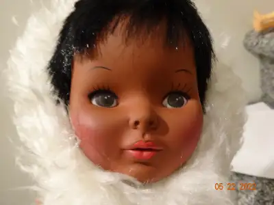 Native girl , 18 inch tall , marked REGAL /CANADA on neck with #5523 . Lower back says pat pend. Exc...