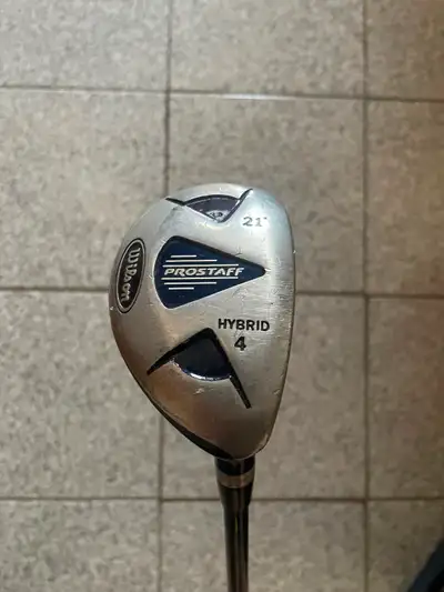Wilson Prostaff 4 Hybrid Golf club, View more