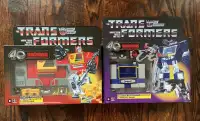 Transformers Hasbro 40th Anniversary Soundwave and Blaster 