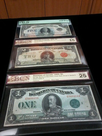 "Old Dominion of Canada Banknotes (1859 -1924)"