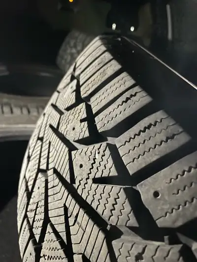 Winter General Altimax Artic 12 tires for sale, only used for less than 1000 km. 215/60/R16 Came off...