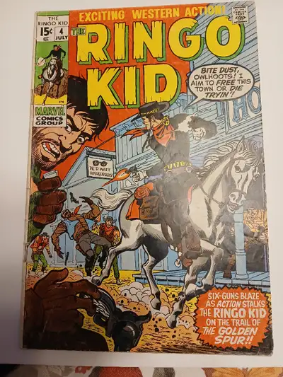 Ringo Kid  #4. 15cent. Marvel, View more