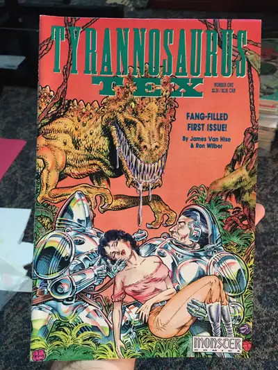 Comic Book Lot 3 Monster Comics Tyrannosaurus Tex 1, View more