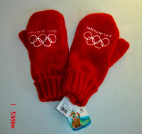 Vintage 2010 Vancouver Winter Olympics Mittens - Adult L/XL