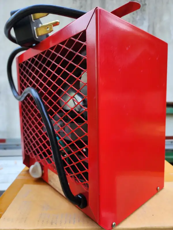 Vista Contractors Choice Portable Fan Heater 4800W 240V In Box in General Electronics in Windsor Region - Image 5