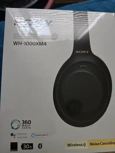 BNIB Sony WH-1000XM4 Headphones, View more