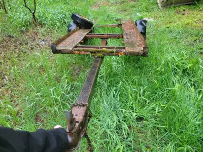 Atv trailer with spare tire $410 obo