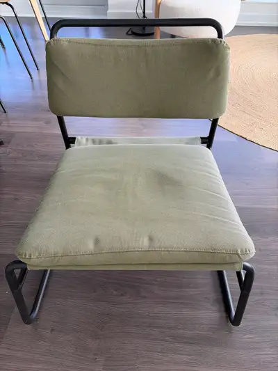Accent chair (Linneback IKEA) green, View more