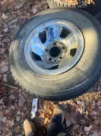 2 rims and tires off a 92-96 ford f150 