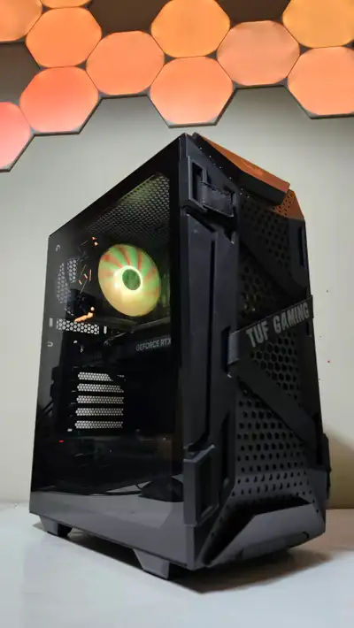 Tuf gaming PC RTX 4060 ti + i5 10400 + 20GB ram, View more