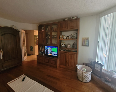 SOLID ITALIAN WALNUT WOOD LIBRARY, View more