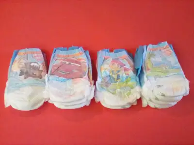 11 Couches Culottes d'Entraînement PULL UPS 4 à 5 ans 4T 5T 38 à 50 livres lbs Motifs Diego et Bagno...