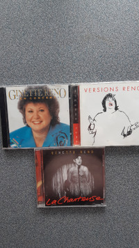 3 Cd musique Ginette Reno Music CD